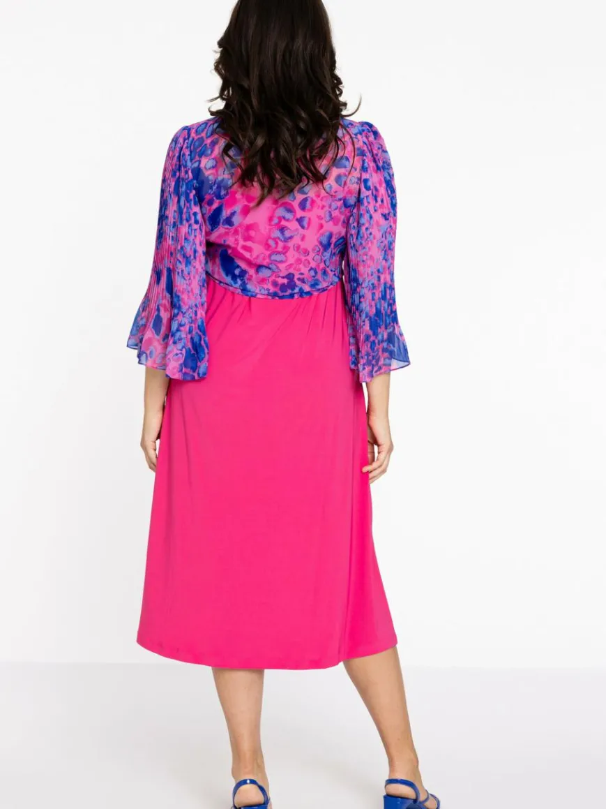 YOEK Blazer*Damen Bolero rosa bedruckt