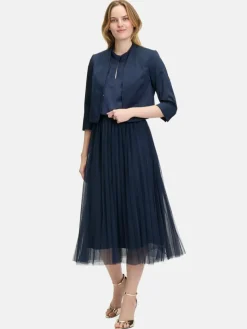 Betty & Co Blazer*Damen Bolero-Jacke marine royal uni