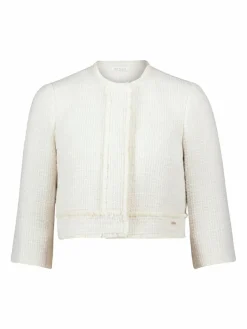 Betty & Co Blazer*Damen Bolero-Jacke beige uni
