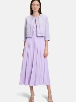 Betty & Co Blazer*Damen Bolero-Jacke flieder uni