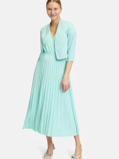 Betty & Co Blazer*Damen Bolero-Jacke türkis uni