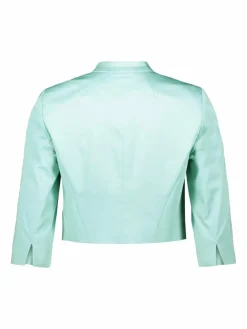 Betty & Co Blazer*Damen Bolero-Jacke türkis uni