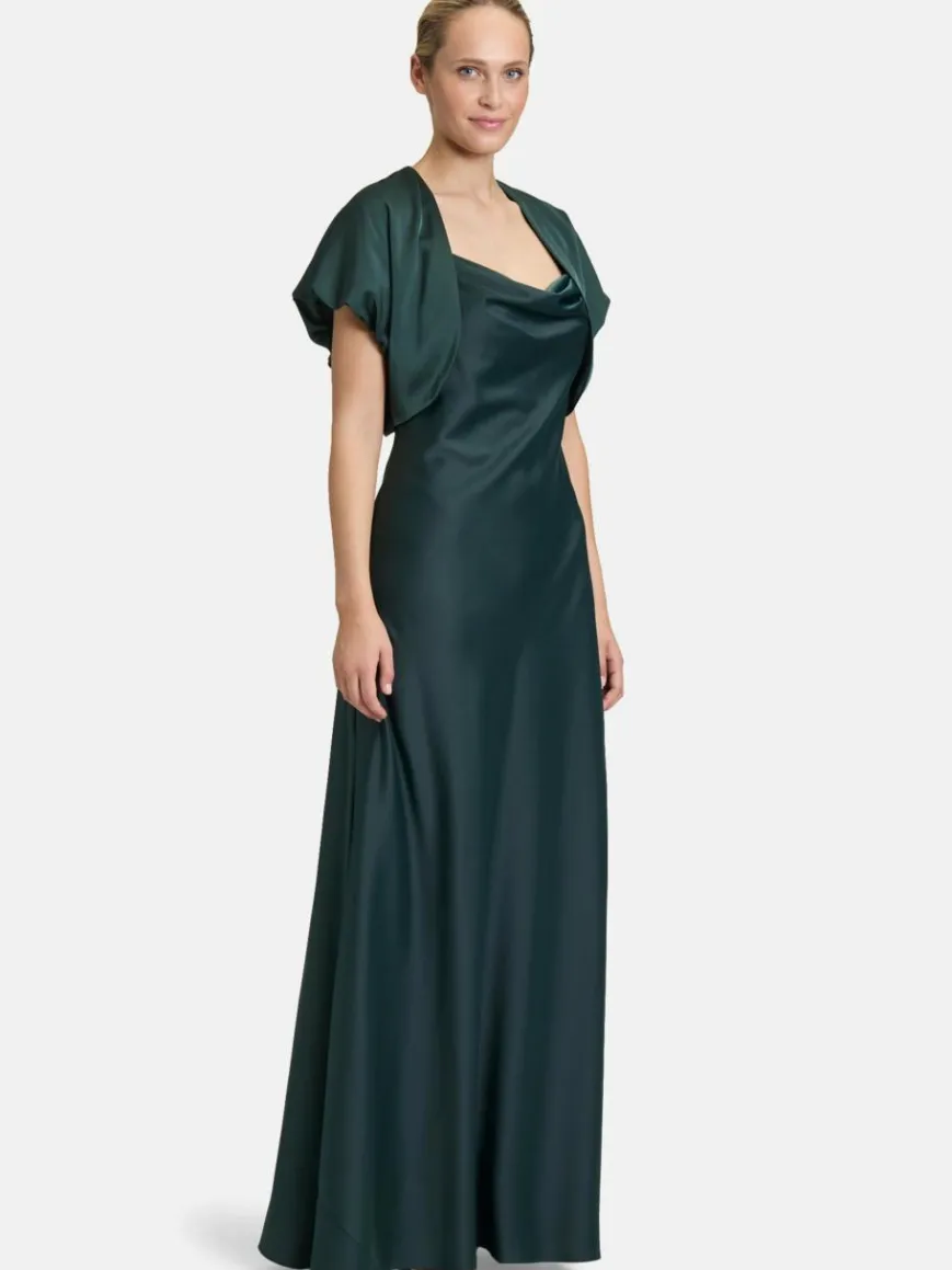 Vera Mont Blazer*Damen Bolero-Jacke grün uni