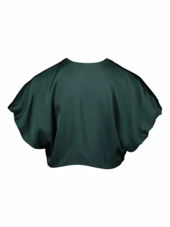 Vera Mont Blazer*Damen Bolero-Jacke grün uni