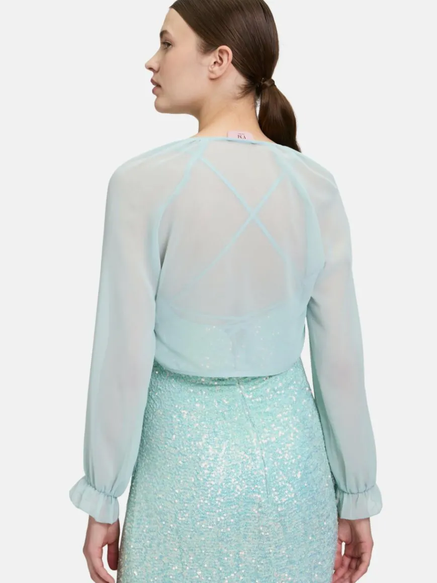 Vera Mont Blazer*Damen Bolero-Jacke mint uni