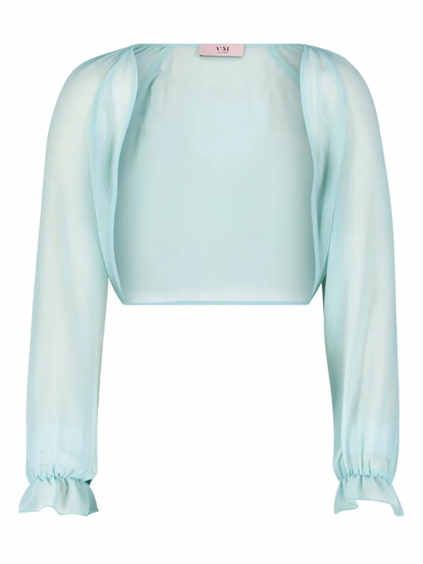 Vera Mont Blazer*Damen Bolero-Jacke mint uni