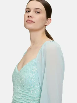 Vera Mont Blazer*Damen Bolero-Jacke mint uni