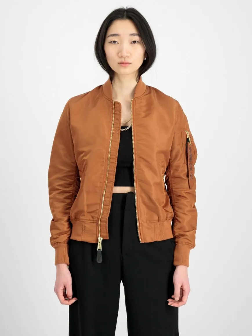 Alpha Industries Jacken & Westen*Damen Bomberjacke braun uni