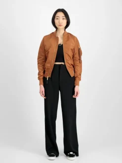 Alpha Industries Jacken & Westen*Damen Bomberjacke braun uni