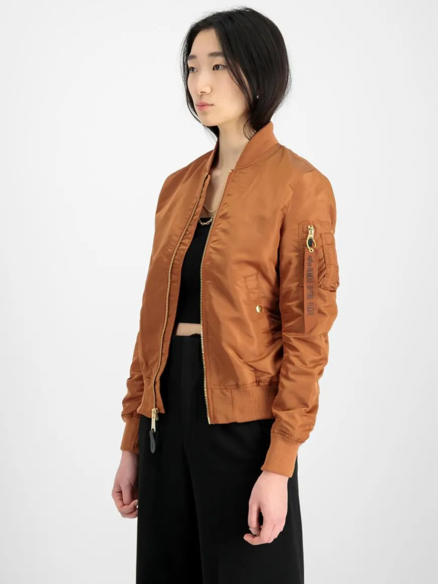 Alpha Industries Jacken & Westen*Damen Bomberjacke braun uni