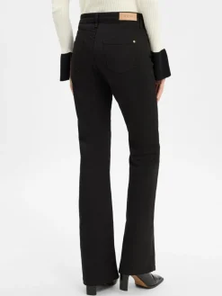 JOOP! Jeans*Damen Bootcut-Jeans - Miriam schwarz uni