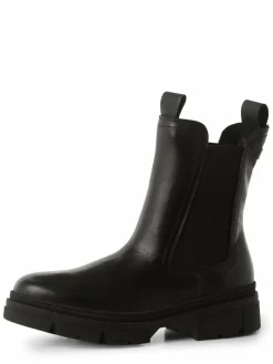 Tamaris Boots & Stiefeletten*Damen Boots aus Leder schwarz uni