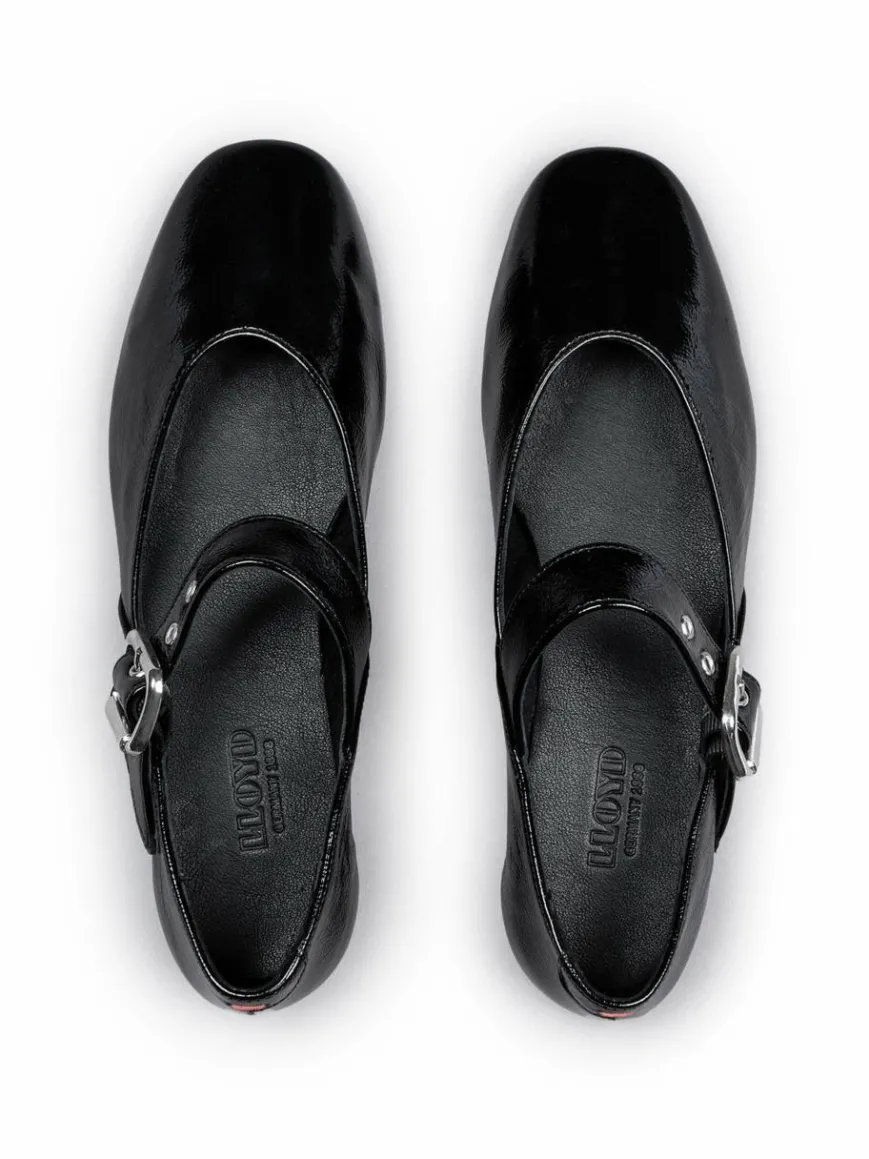 Lloyd Ballerinas*Damen Bootsschuhe schwarz uni