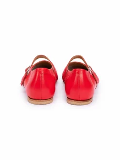 Lloyd Ballerinas*Damen Bootsschuhe rot uni