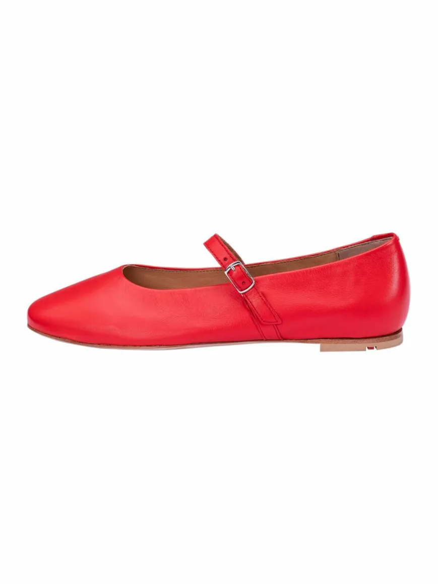 Lloyd Ballerinas*Damen Bootsschuhe rot uni