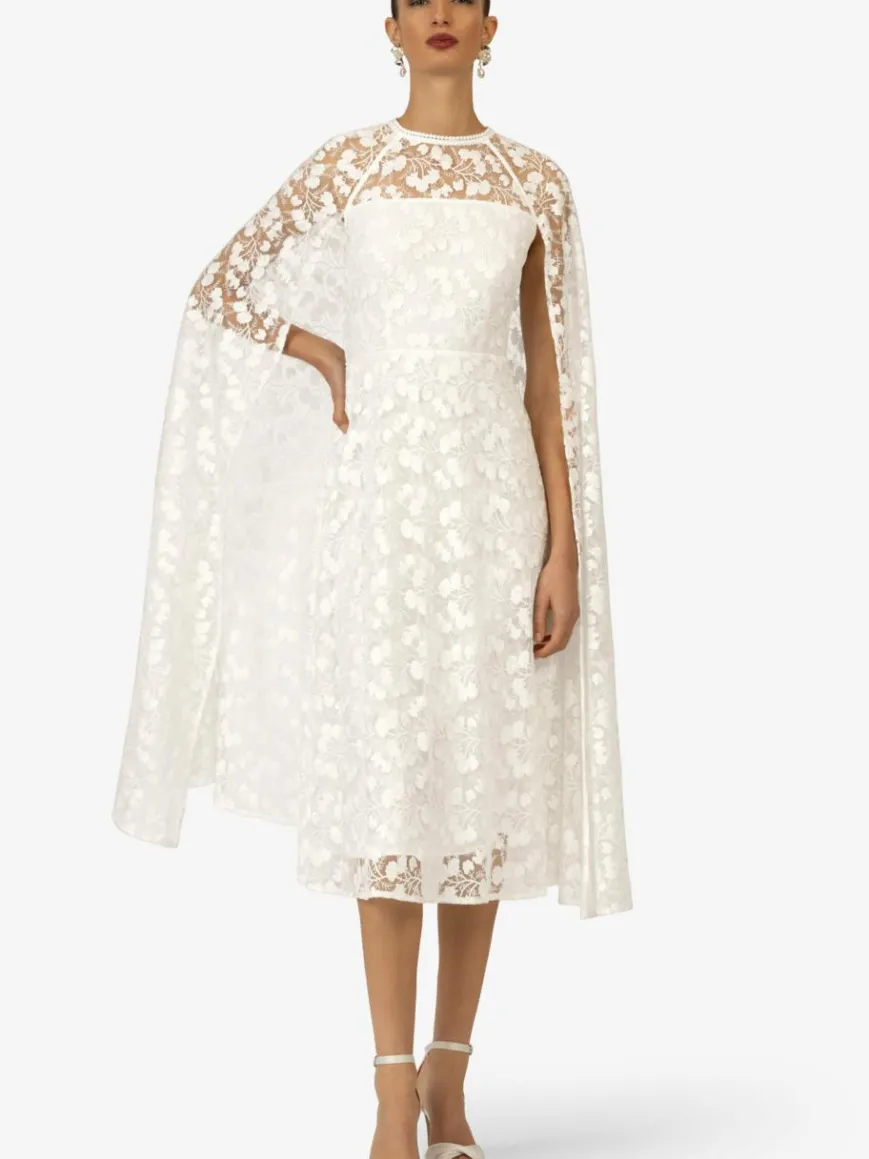 Kraimod Kleider*Damen Brautkleid weiß gemustert