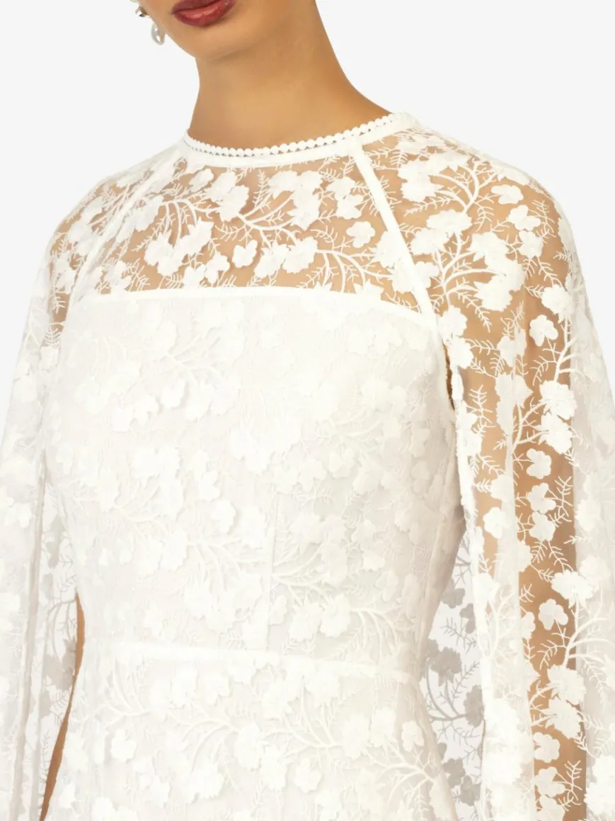 Kraimod Kleider*Damen Brautkleid weiß gemustert