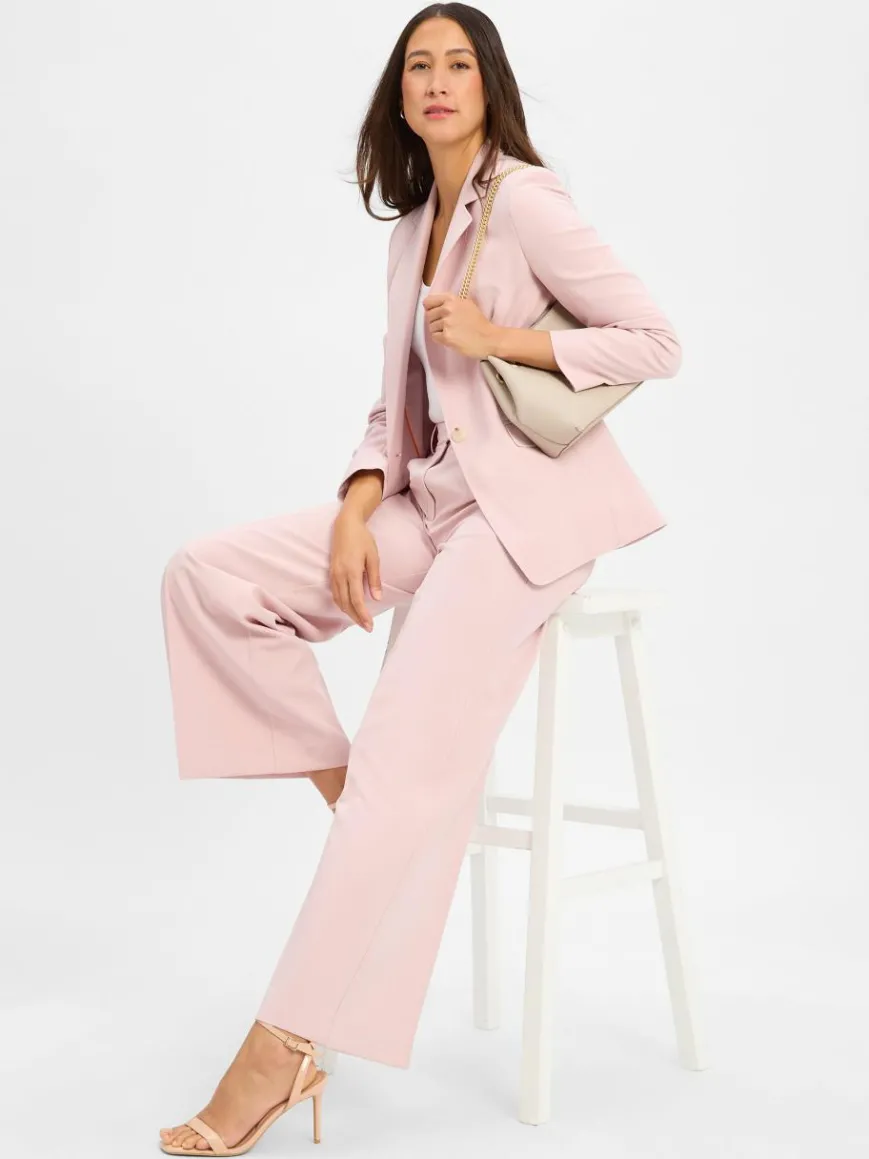 BOSS Orange Hosen*Damen Bundfaltenhose - C_Tiwi2 altrosa uni