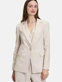 Betty & Co Blazer*Damen Businessblazer beige uni