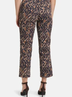 Betty Barclay Hosen*Damen Businesshose marine mehrfarbig gemustert