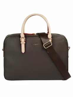 Bugatti Taschen & RucksÀcke*Damen Businesstasche braun uni