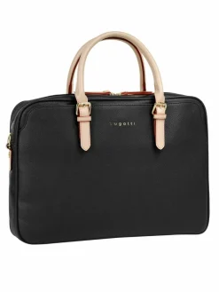 Bugatti Taschen & Rucksäcke*Damen Businesstasche schwarz uni