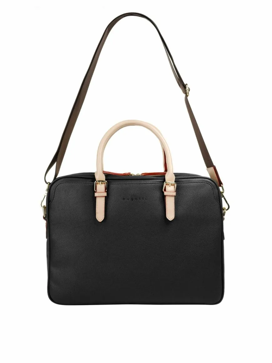 Bugatti Taschen & Rucksäcke*Damen Businesstasche schwarz uni