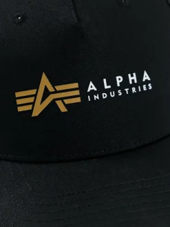 Alpha Industries Mützen & Hüte*Damen Cap schwarz bedruckt
