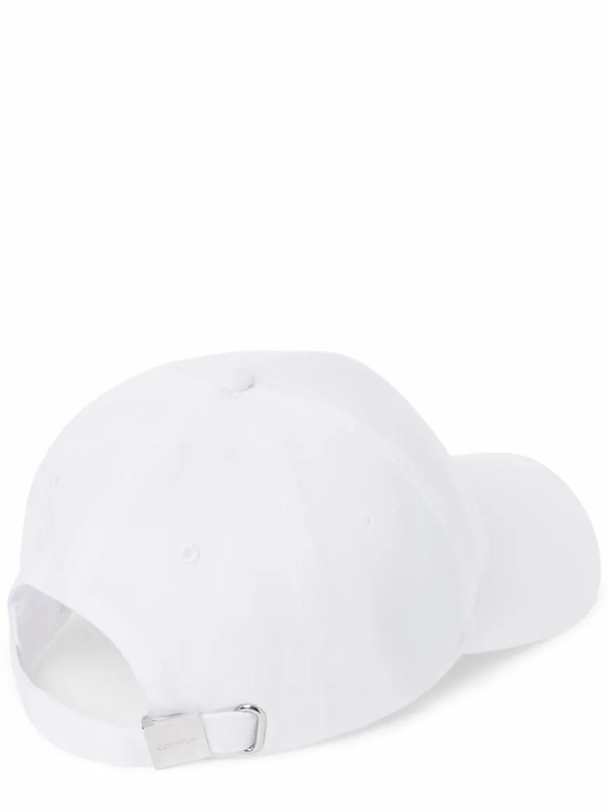 Calvin Klein Mützen & Hüte*Damen Cap - Metal Cotton weiß uni