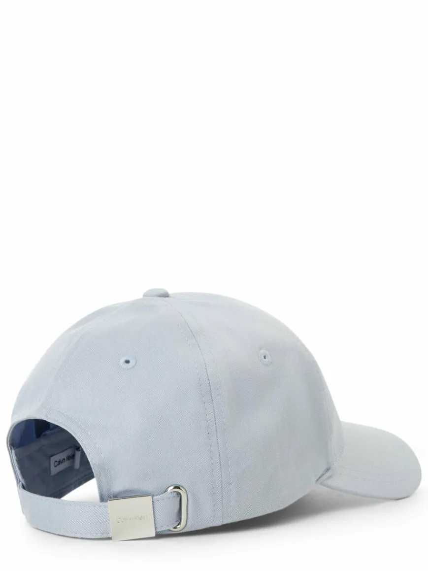Calvin Klein Mützen & Hüte*Damen Cap - Metal Cotton hellblau uni