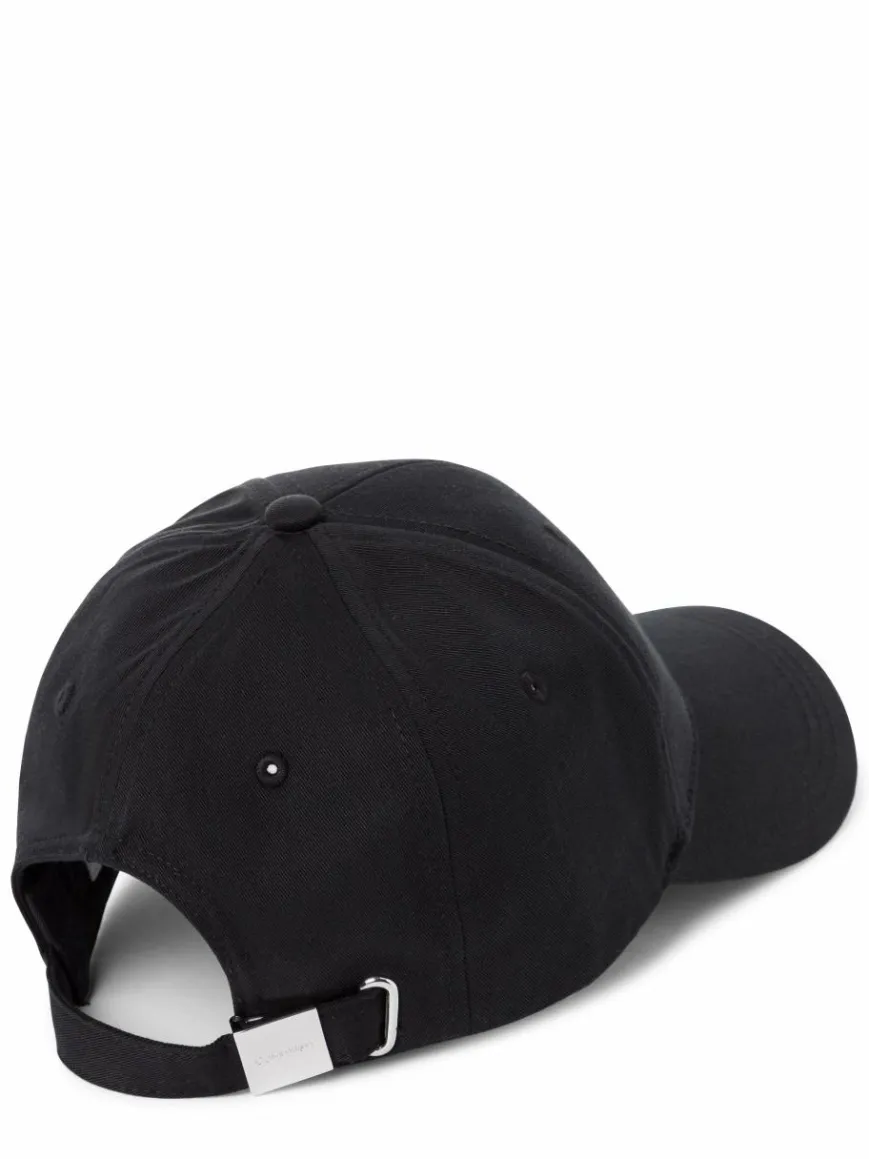 Calvin Klein Mützen & Hüte*Damen Cap - Metal Cotton schwarz uni