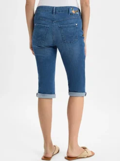 MAC Jeans*Damen Capri-Jeans - Dream Sun blue stone uni