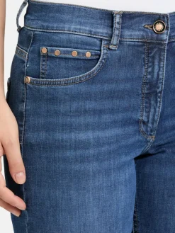 Betty Barclay Jeans*Damen Casual-Hose blau uni