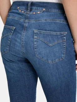 Betty Barclay Jeans*Damen Casual-Hose blau uni