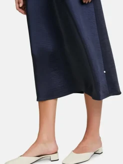 Vera Mont Kleider*Damen Casual-Kleid blau uni