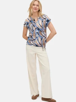 Betty & Co Blusen*Damen Casual-Shirt mehrfarbig gemustert