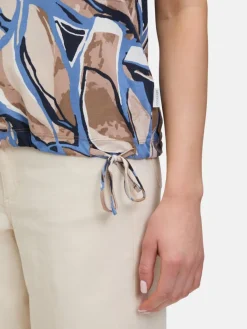 Betty & Co Blusen*Damen Casual-Shirt mehrfarbig gemustert