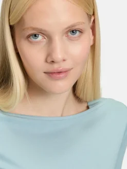 Betty & Co Shirts & Tops*Damen Casual-Shirt hellblau uni