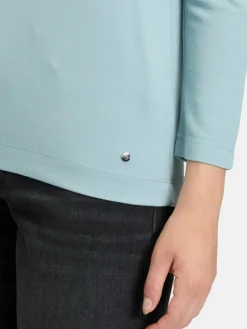 Betty & Co Shirts & Tops*Damen Casual-Shirt hellblau uni