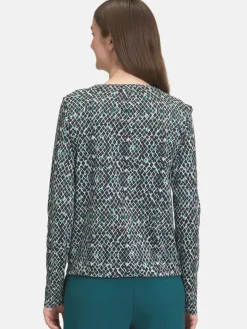 Betty & Co Blusen*Damen Casual-Shirt mehrfarbig gemustert