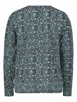 Betty & Co Blusen*Damen Casual-Shirt mehrfarbig gemustert