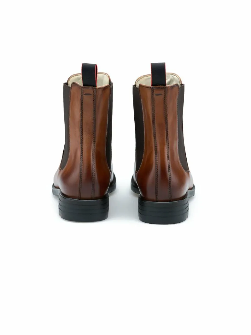 Lloyd Boots & Stiefeletten*Damen Chelsea Boot cognac uni