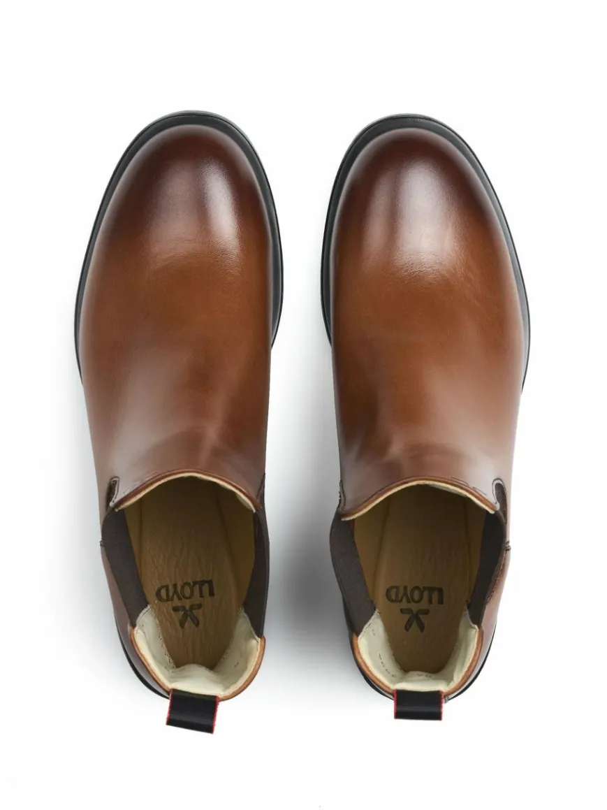 Lloyd Boots & Stiefeletten*Damen Chelsea Boot cognac uni