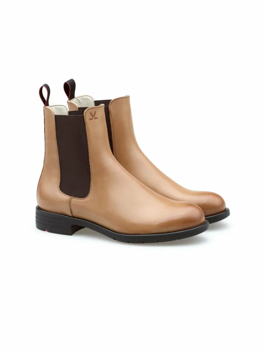 Lloyd Boots & Stiefeletten*Damen Chelsea Boot beige uni
