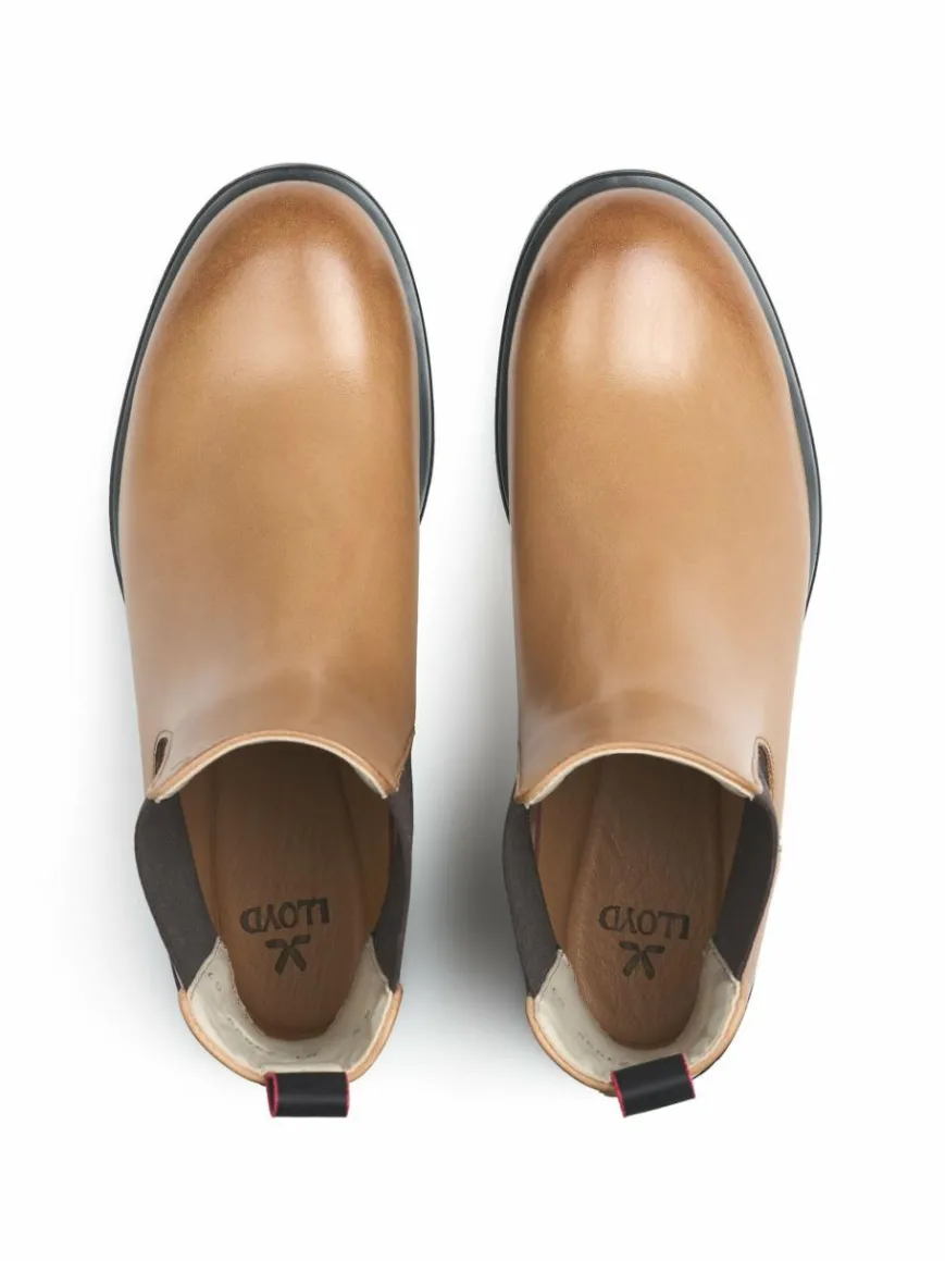 Lloyd Boots & Stiefeletten*Damen Chelsea Boot beige uni