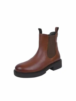 FREUDE Boots & Stiefeletten*Damen Chelsea Boot - BIANDA cognac bedruckt