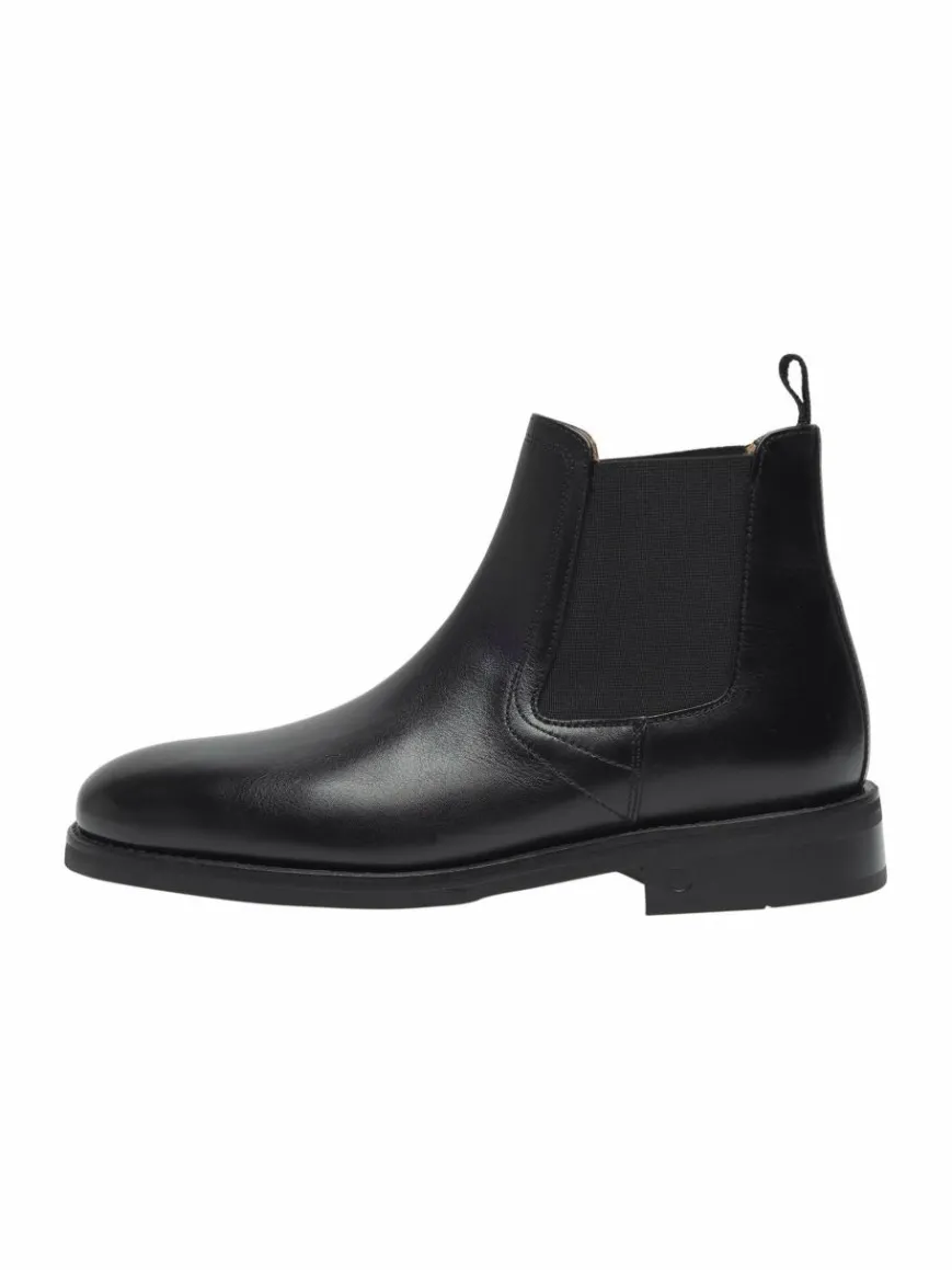 Henry Stevens Boots & Stiefeletten*Damen Chelsea Boots – Ella CB2 schwarz uni
