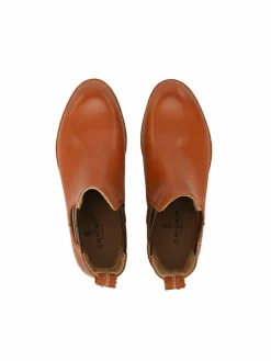 Crickit Boots & Stiefeletten*Damen Chelsea-Boots - AMY cognac uni