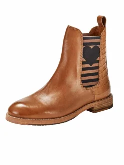 Crickit Boots & Stiefeletten*Damen Chelsea-Boots - AMY cognac uni