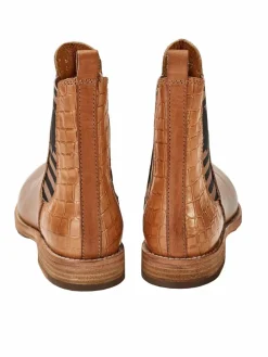 Crickit Boots & Stiefeletten*Damen Chelsea-Boots - AMY cognac uni